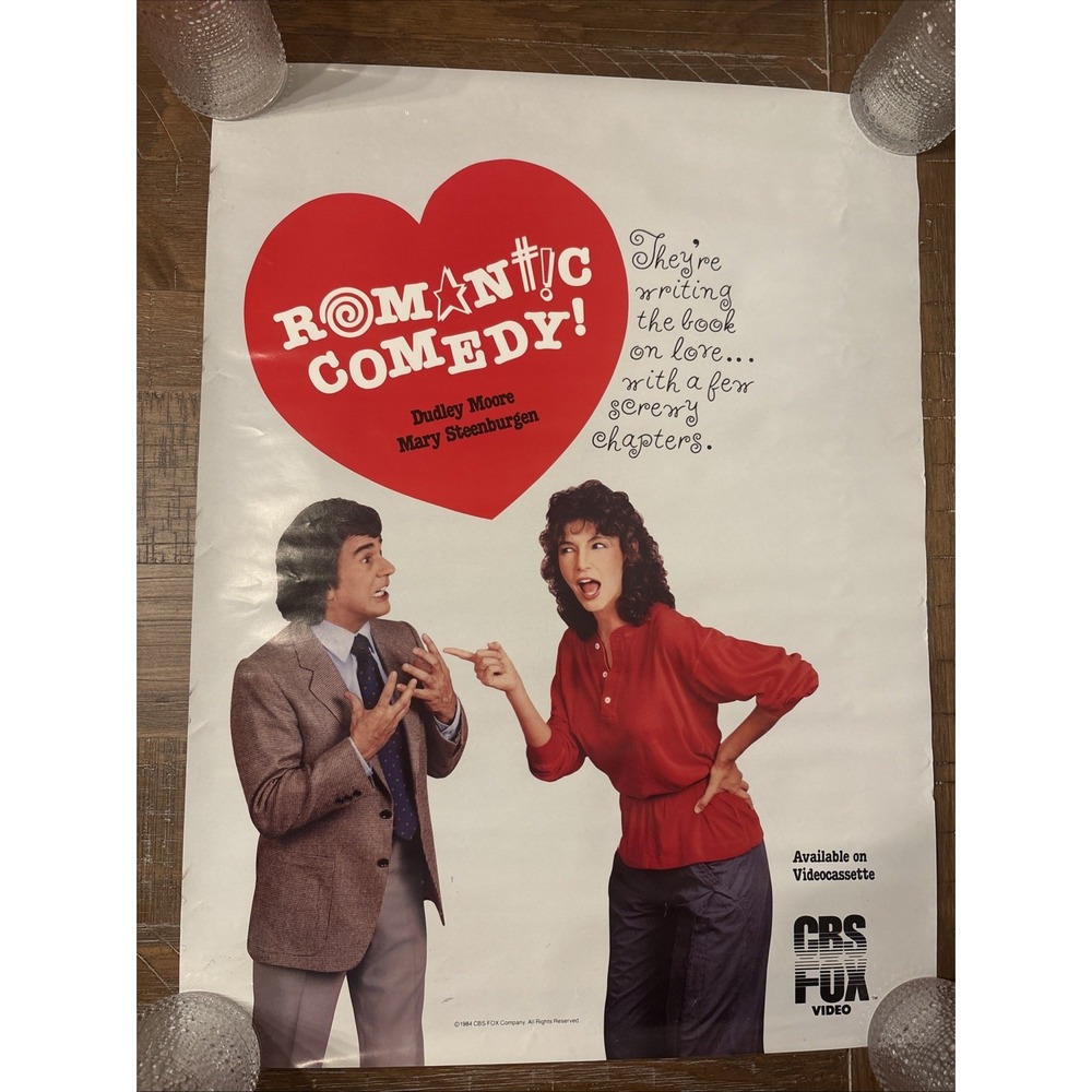 ORIGINAL MOVIE POSTER "Romantic Comedy" With Dudley Moore 24"x18"